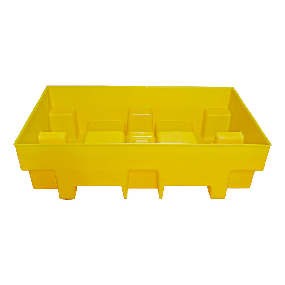 Double Drum Spill Pallet - BP2 || 240ltr Sump Capacity