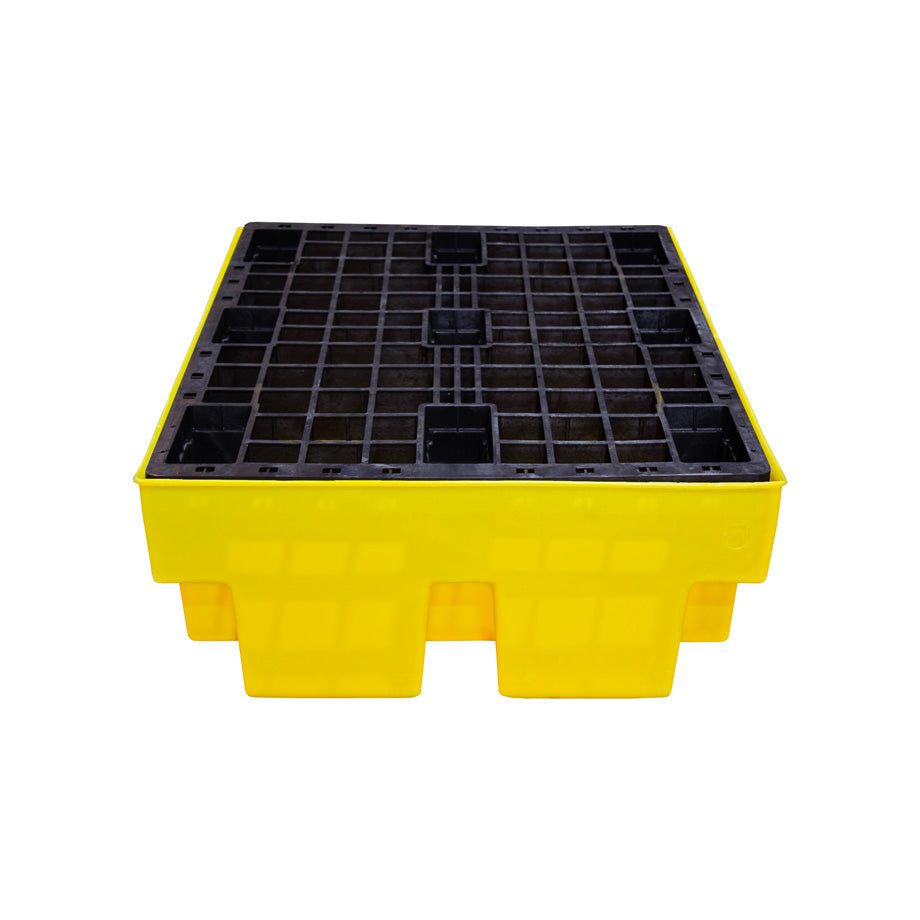 Double Drum Spill Pallet - BP2 || 240ltr Sump Capacity
