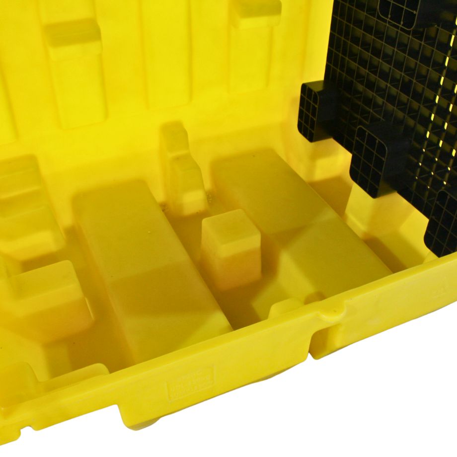 Hard Covered Drum Spill Pallet - BP2HCS ||230ltr Sump Capacity