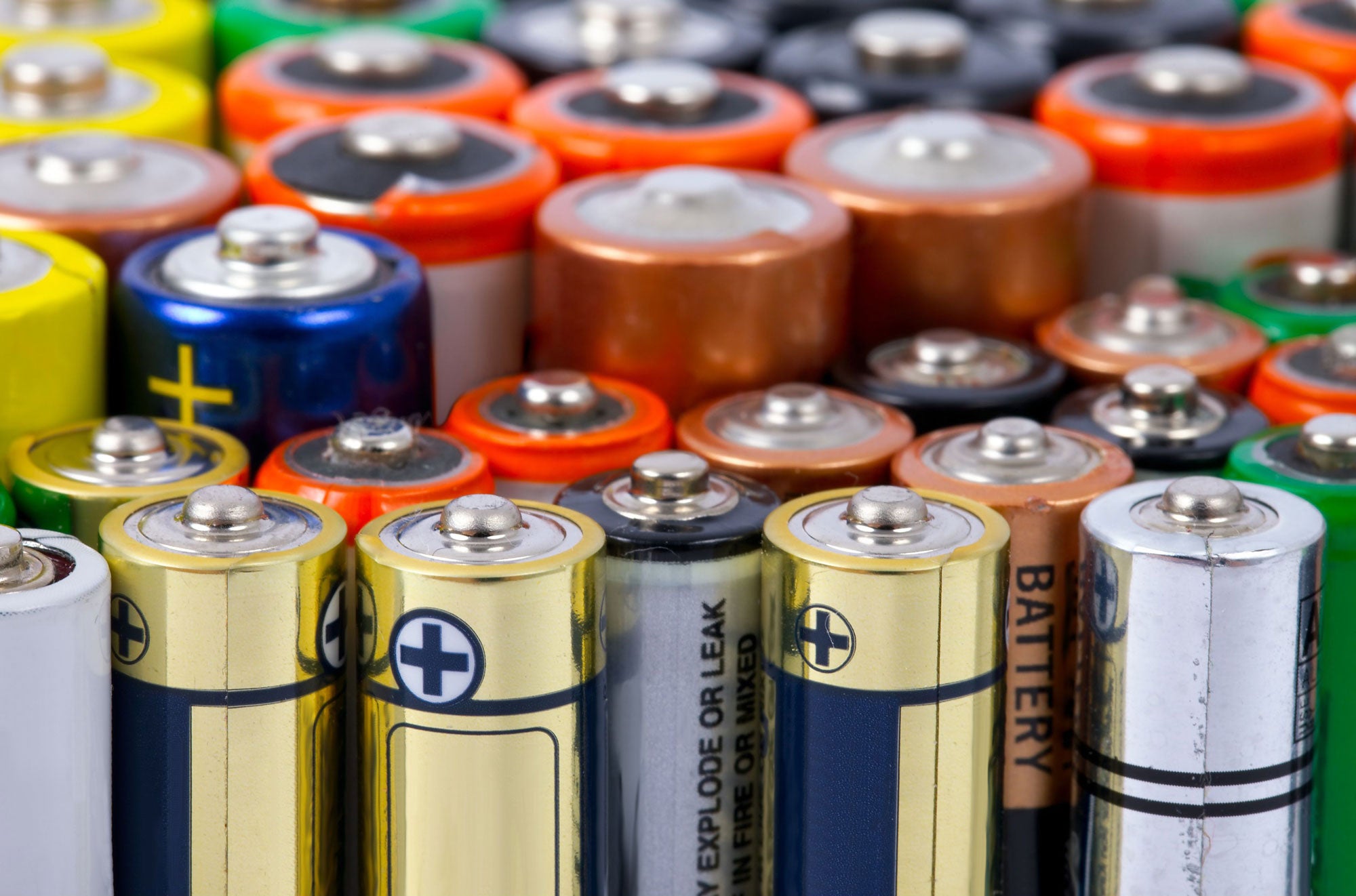 Different kinds of batteries