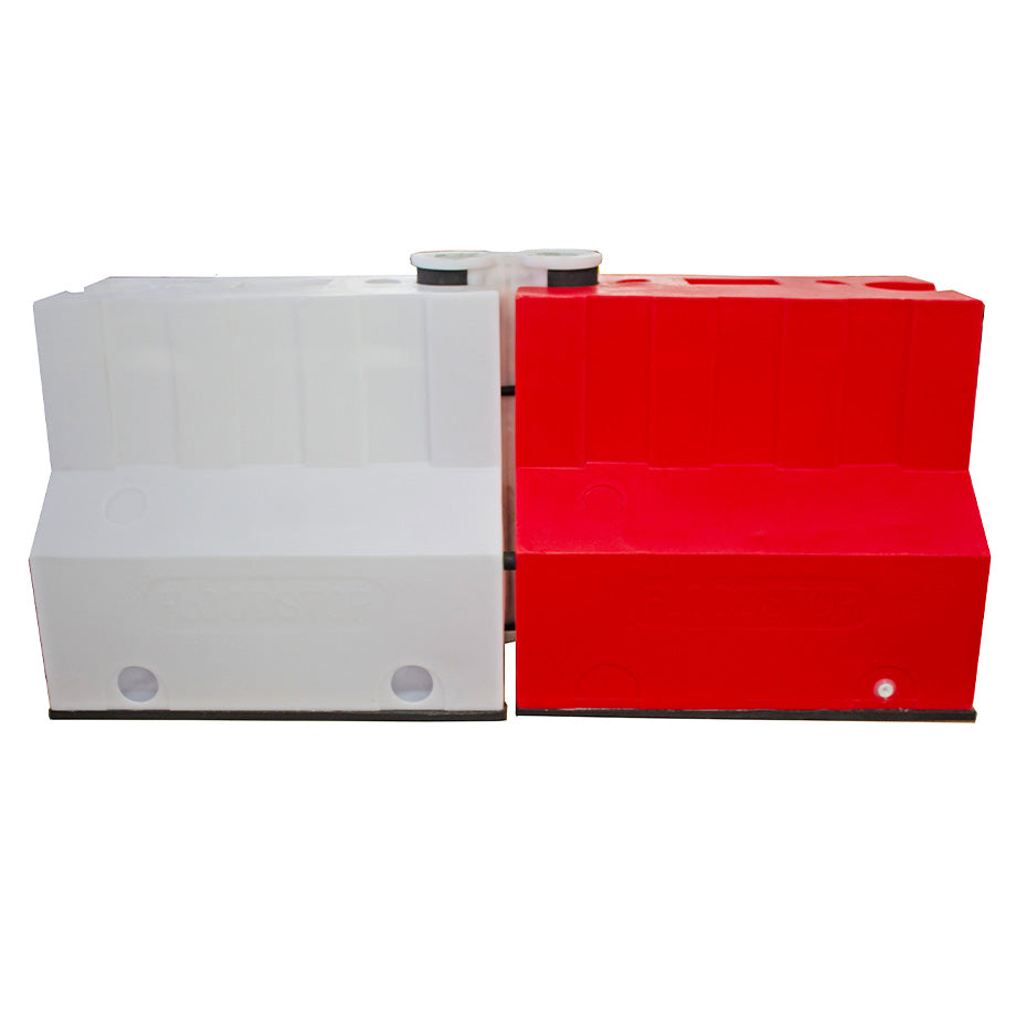 Floodstop Barrier | 0.9m High | Pre-filled Unit - FL-FS090PR ASSY || 994mm W x 750mm L x 900mm H