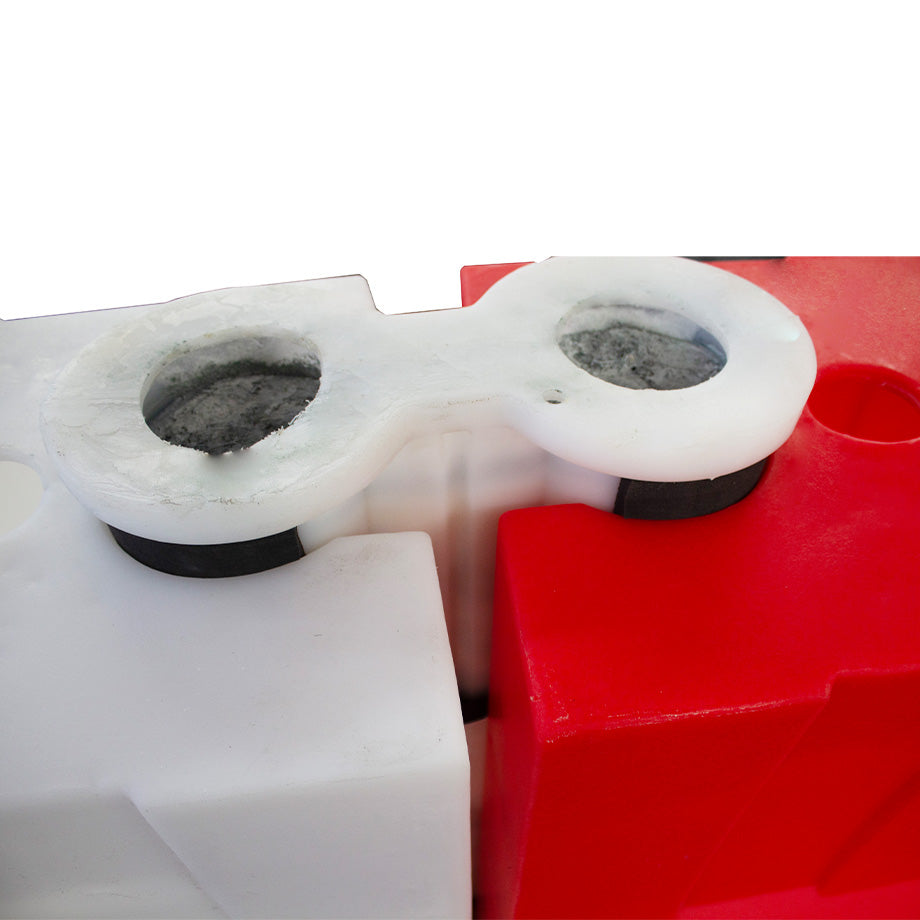 Floodstop Barrier | 0.9m High | Pre-filled Unit - FL-FS090PR ASSY || 994mm W x 750mm L x 900mm H