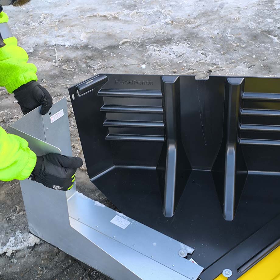 FloodFence™ | Lightweight | Wall Left Unit - FL-QFLWL ASSY