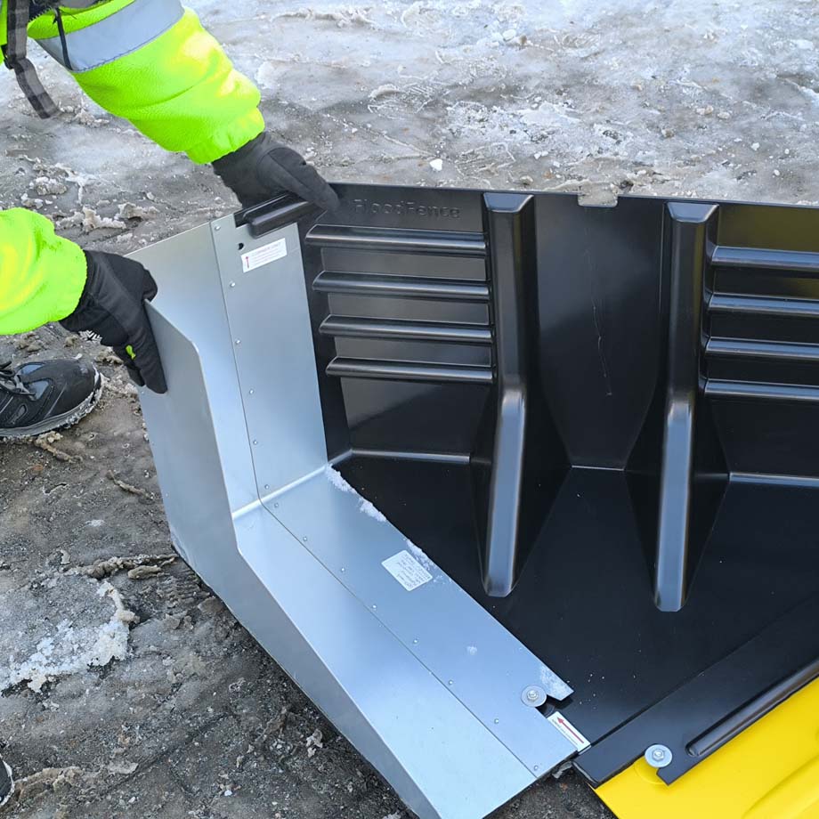 FloodFence™ | Lightweight | Wall Left Unit - FL-QFLWL ASSY