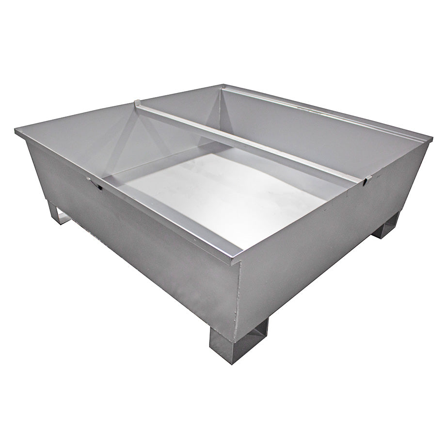 4 Drum Spill Pallet - Galvanised Steel - GSP4D || 440ltr Sump Capacity