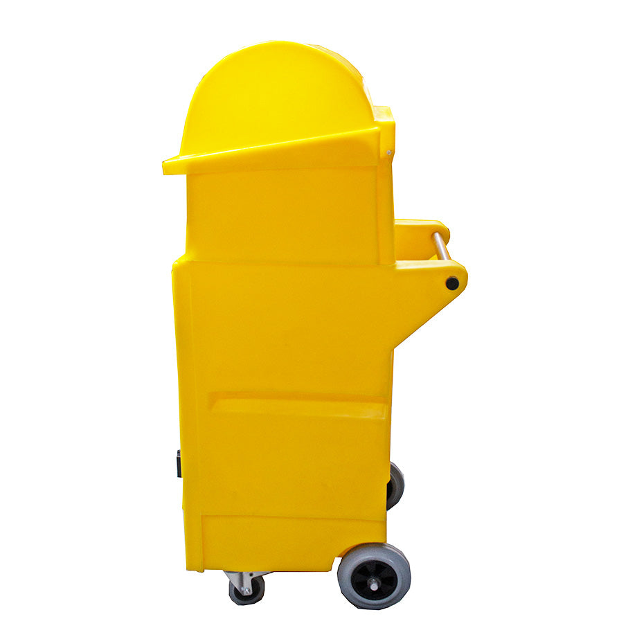 Lockable Cabinet on Wheels with Roll Holder - PMCS4 ||L640 x W725 x H1520mm