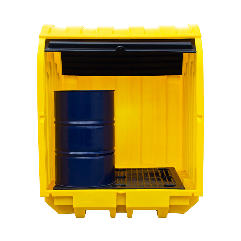 4 Drum Spill Pallet with Hard Cover - BP4HC ||To Hold 4 Drums