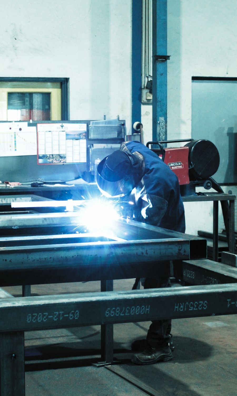 Welding Bay at Delahaye Industries