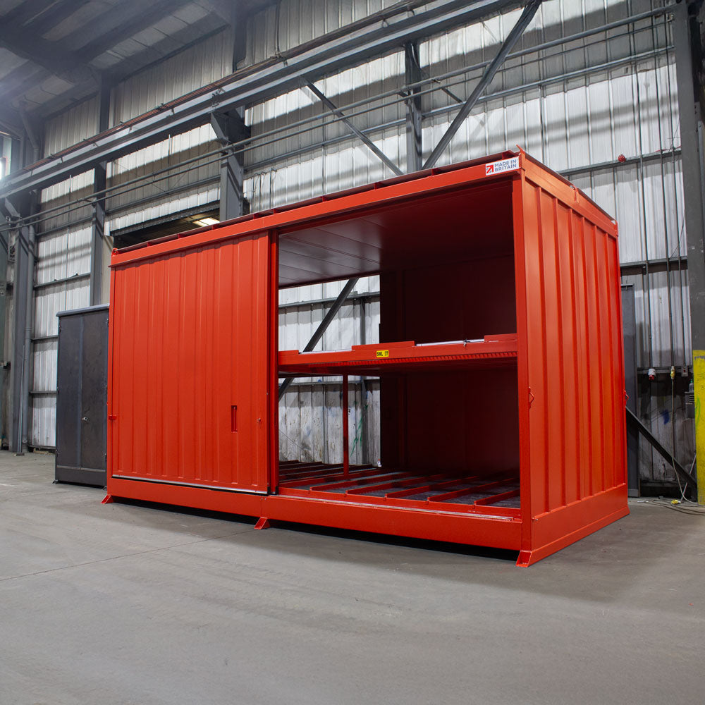 DPU64-16 with Rollers for Chemical Storage without expiration waste