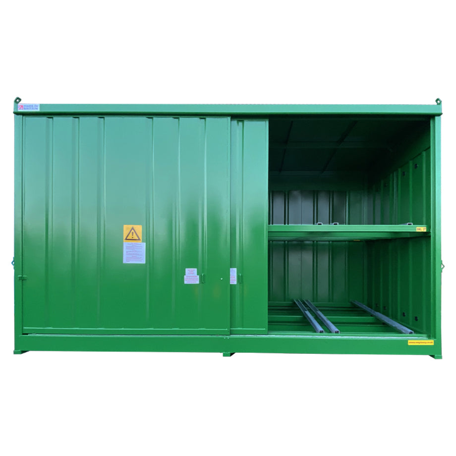 Drum & IBC Store - DPU64-16PB || To Hold 64 Drums or 16 IBC