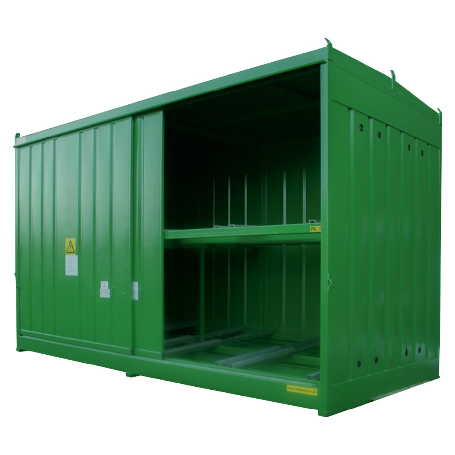 Drum & IBC Store - DPU64-16PB || To Hold 64 Drums or 16 IBC