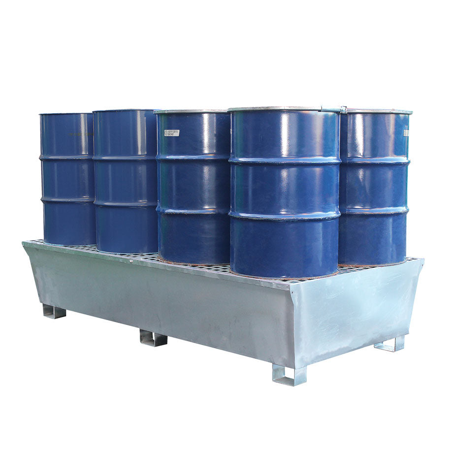 GSP2IBC - 2 IBC Galvanised Steel Bunded Spill Containment Pallet