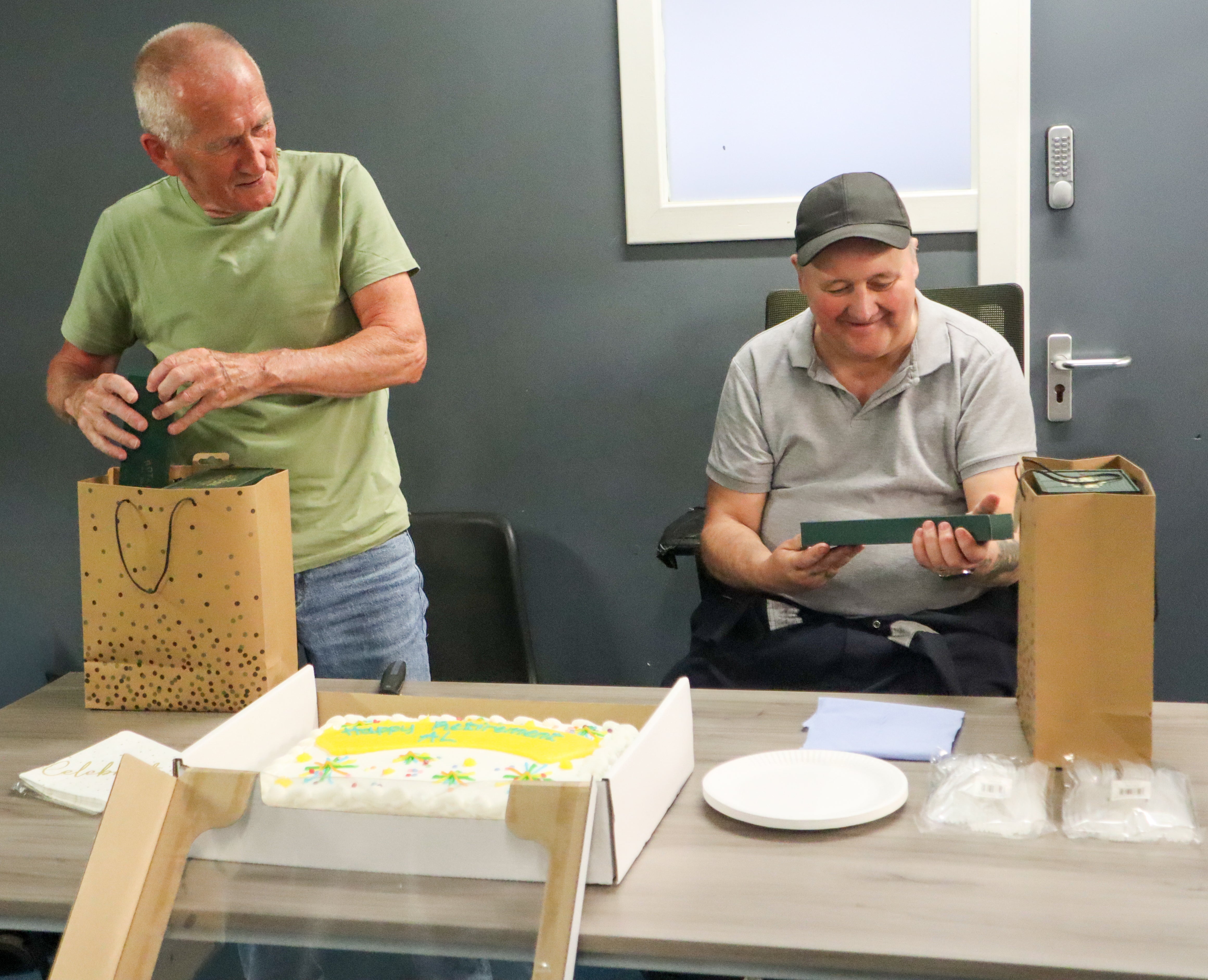 Celebrating Alan & Jimmy's Retirement After Years of Dedicated Service