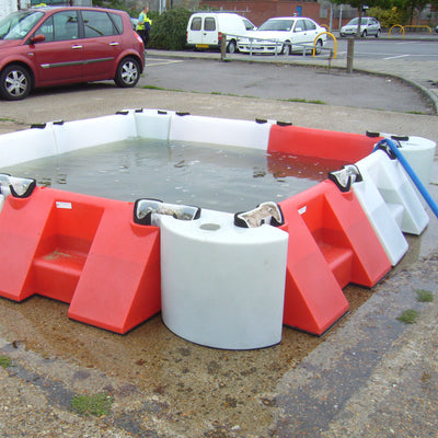 FloodStop Barrier | 0.5m High | Multi-hub - FL-FS050MCU ASSY || 593mm W x 328mm L x 500mm H