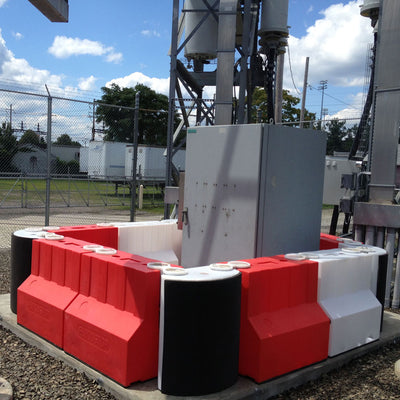 Floodstop Barrier | 0.9m High | Pre-filled Unit - FL-FS090PR ASSY || 994mm W x 750mm L x 900mm H
