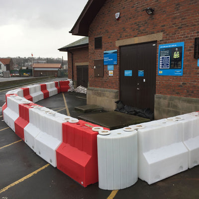 FloodStop Barrier | 0.9m High | Multi-hub Corner Unit - FL-FS090MCU ASSY || 720mm W x 402mm L x 900mm H (Copy)