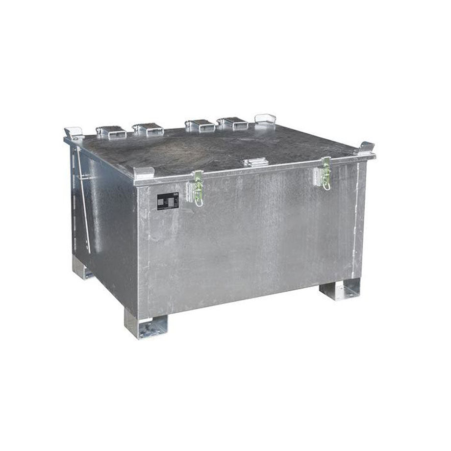 LithiumVault Steel Storage Boxes with Ground Leeway | 280L - BA-GSSB280