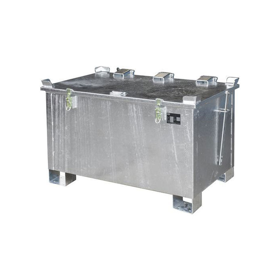 LithiumVault Steel Storage Boxes with Ground Leeway | 280L - BA-GSSB280