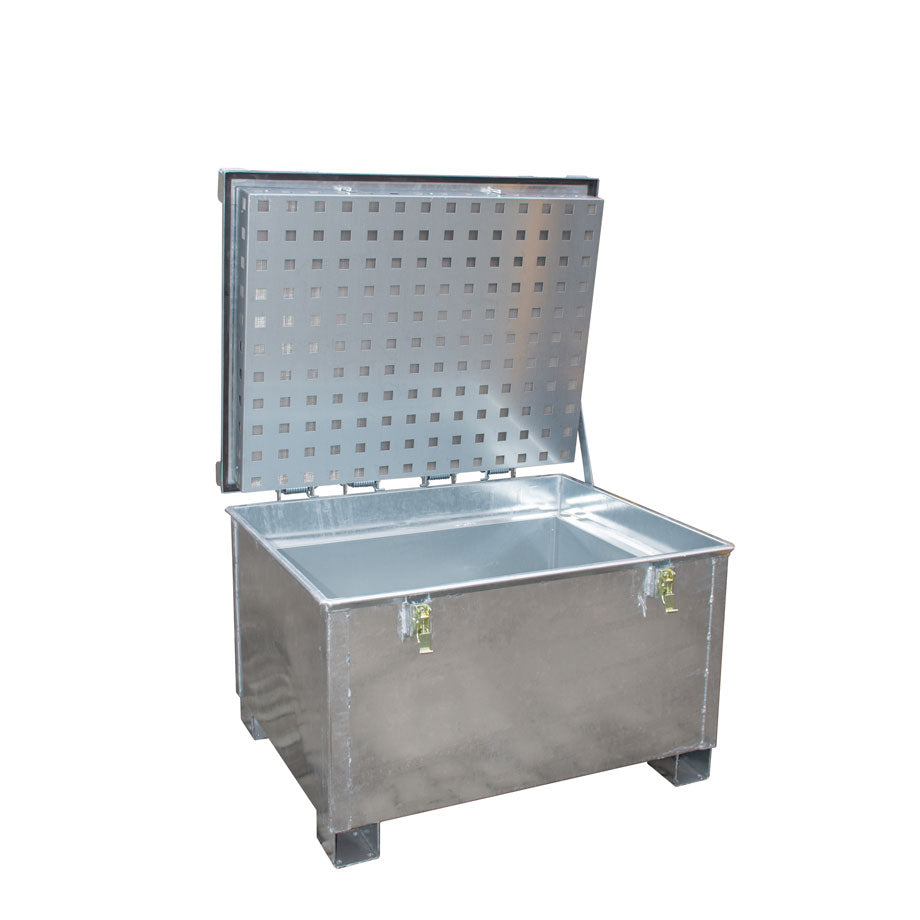 LithiumVault Steel Storage Boxes with Ground Leeway | 280L - BA-GSSB280
