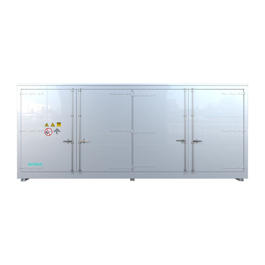 8-Meter LithiumVault Container - SI08D22931 || Hinge doors on 2 Levels
