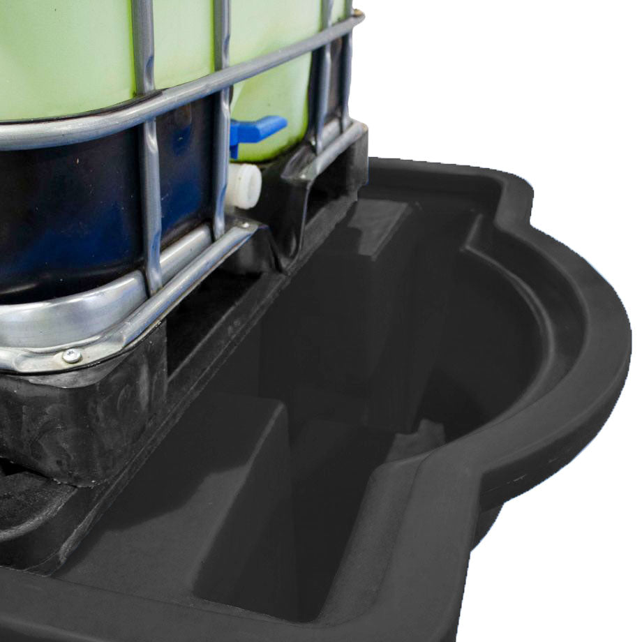 (Clearance) IBC Spill Pallet with Built-in Dispensing Area - BB1DT ||1125ltr Sump Capacity