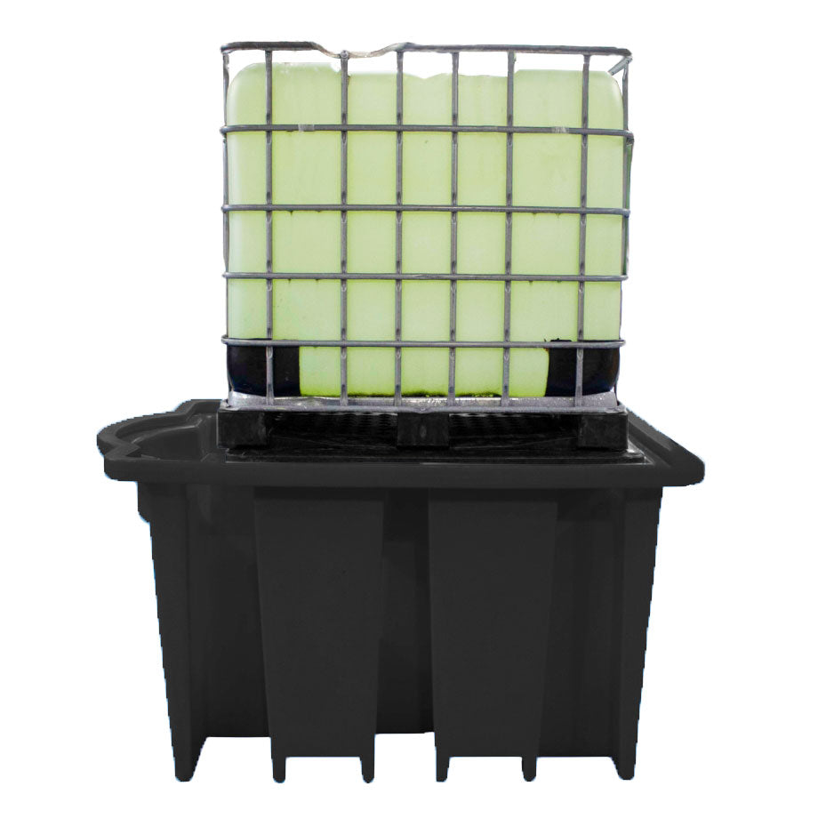 (Clearance) IBC Spill Pallet with Built-in Dispensing Area - BB1DT ||1125ltr Sump Capacity