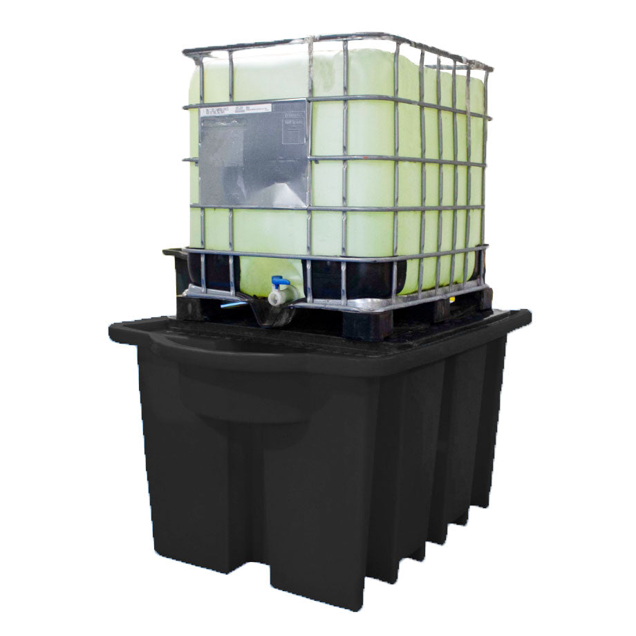 (Clearance) IBC Spill Pallet with Built-in Dispensing Area - BB1DT ||1125ltr Sump Capacity
