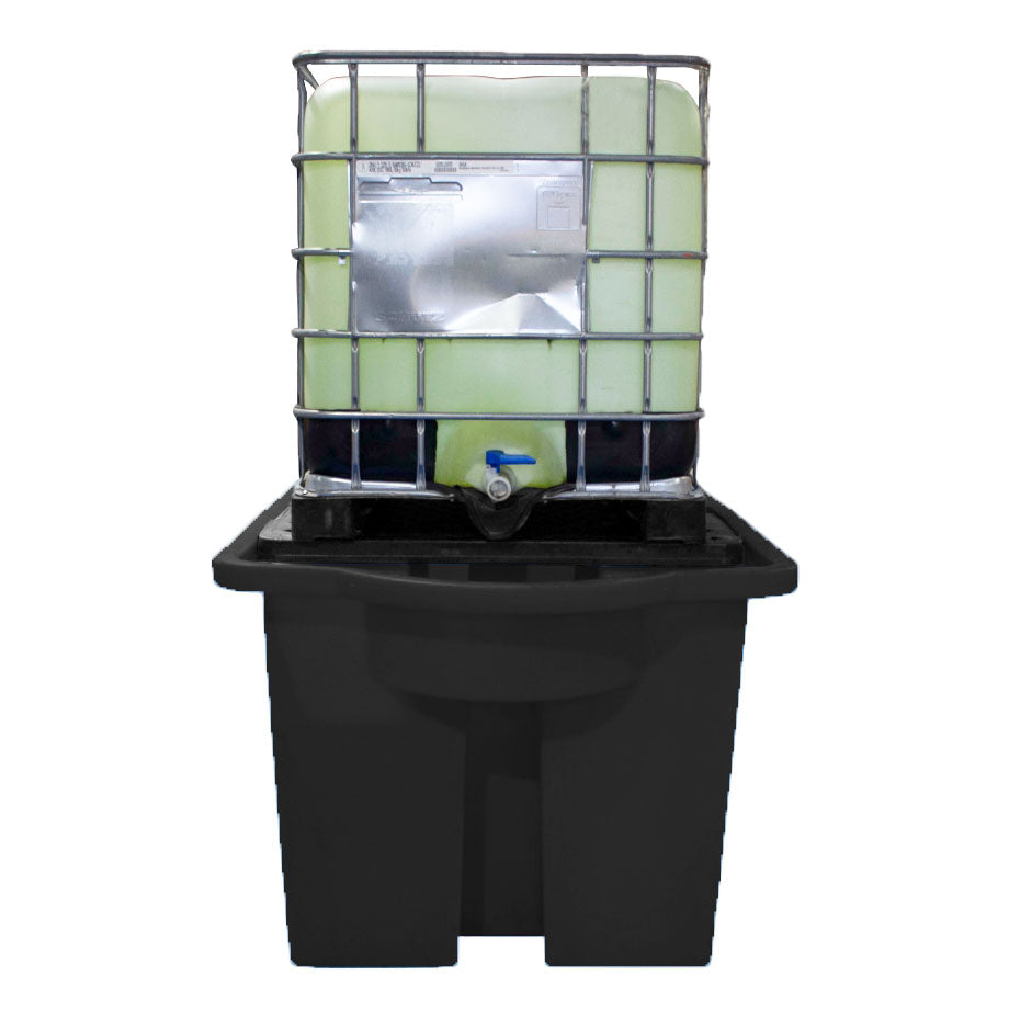 (Clearance) IBC Spill Pallet with Built-in Dispensing Area - BB1DT ||1125ltr Sump Capacity