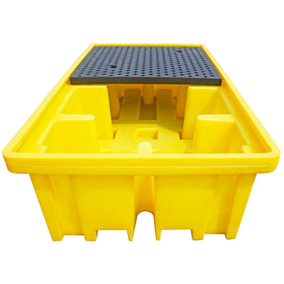 Double IBC Spill Pallet With 4-Way Forklift Entry - BB2FW ||1150ltr Sump Capacity