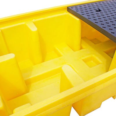 Double IBC Spill Pallet With 4-Way Forklift Entry - BB2FW ||1150ltr Sump Capacity