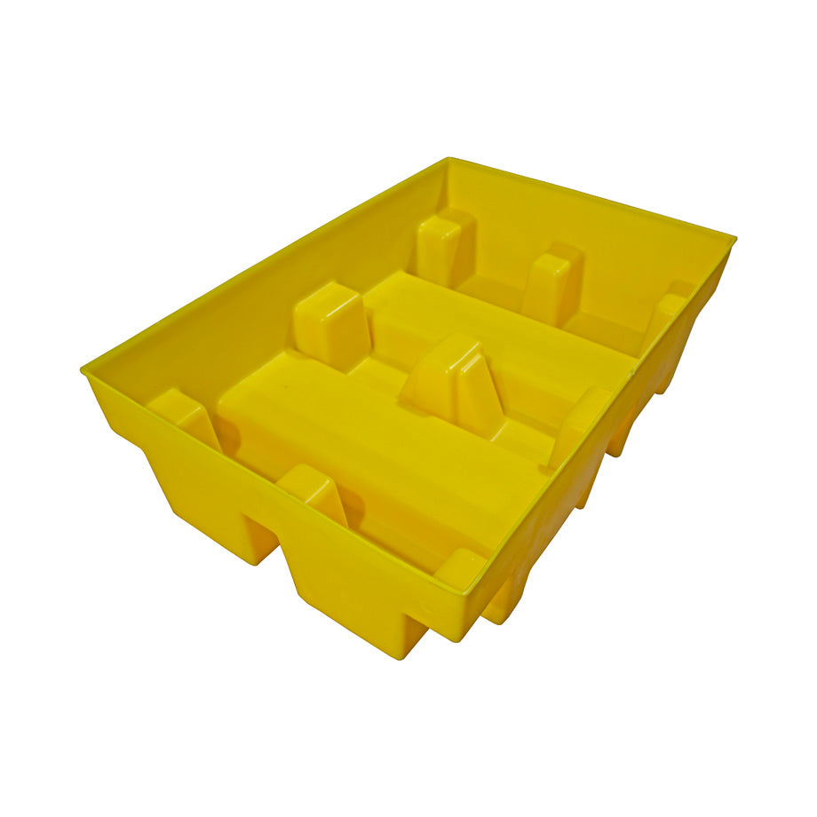Double Drum Spill Pallet - BP2 || 240ltr Sump Capacity