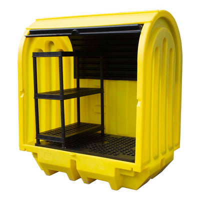 Hard Covered Drum Spill Pallet - BP2HCS ||230ltr Sump Capacity