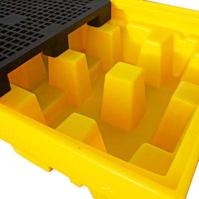 8 Drum Spill Pallet - BP8 ||1140ltr Sump Capacity