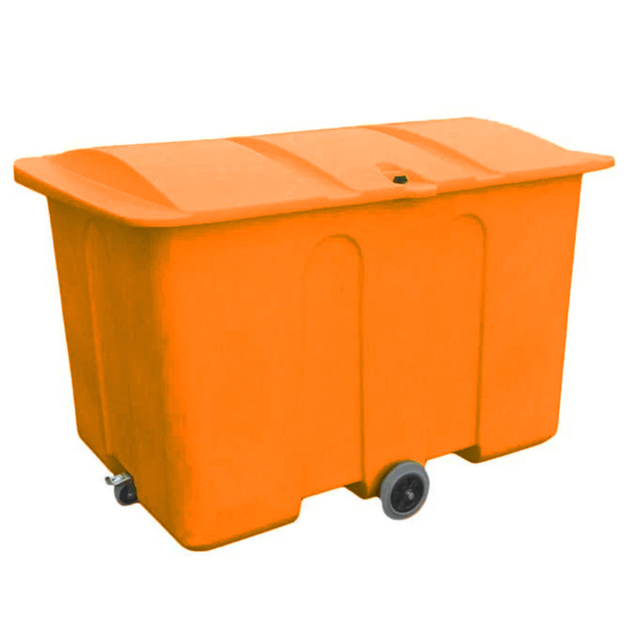 (Clearance) 1400ltr Wheeled Storage Container on Castors (Orange) - PSB3W ||L1630 x W1170 x H1165mm