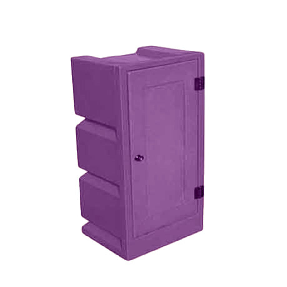 (Clearance) Purple 17ltr COSHH Storage Cupboard - PSC1 ||L534 x W420 x H990mm