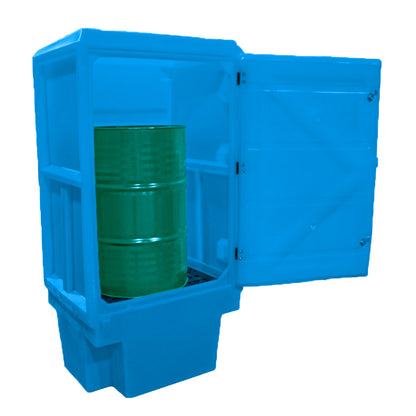 (Clearance) 225ltr Blue Storage Cabinet - PSC3 ||L920 x W720 x H1835mm