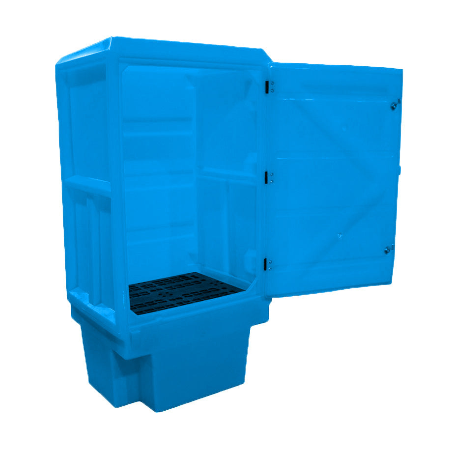 (Clearance) 225ltr Blue Storage Cabinet - PSC3 ||L920 x W720 x H1835mm
