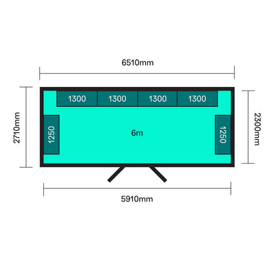6-Meter LithiumVault Walk-In - CBWI06D11900 ||W6510 x D2710 x H2635mm