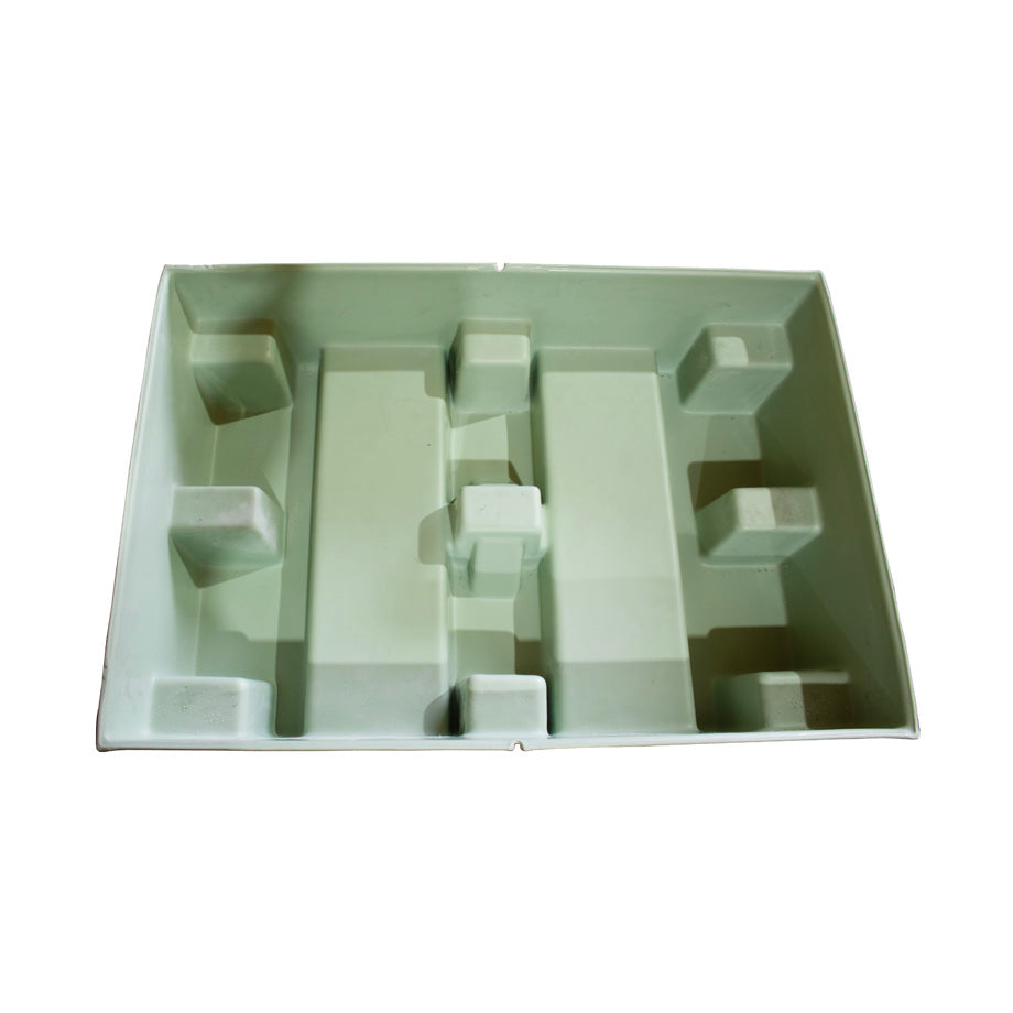 (Clearance) Mint Green Double Drum Spill Pallet - BP2 || 240ltr Sump Capacity
