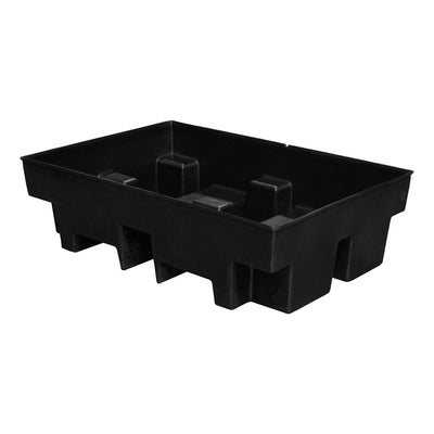 Recycled 2 Drum Polyethylene Spill Pallet - BP2R || To Hold 2 Drums