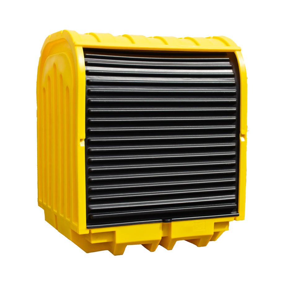 4 Drum Spill Pallet with Hard Cover - BP4HC ||To Hold 4 Drums