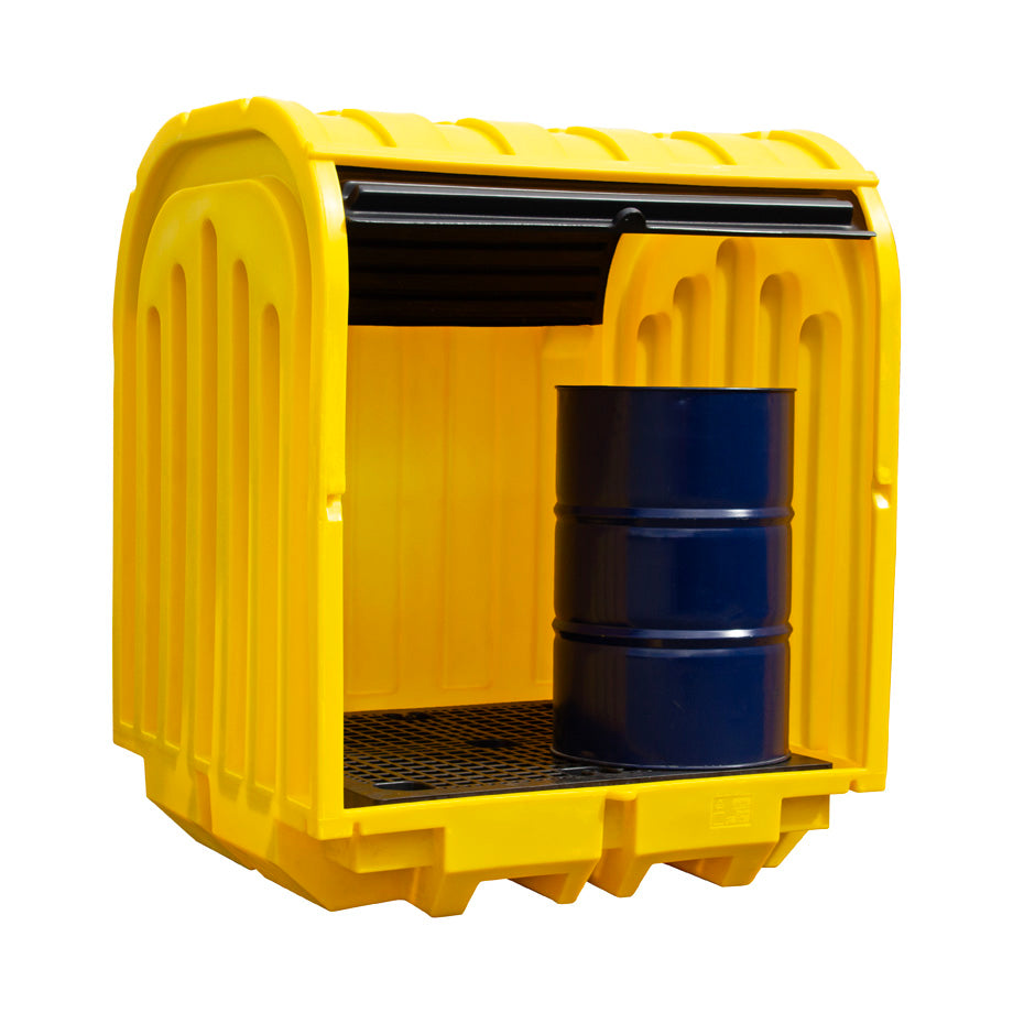 4 Drum Spill Pallet with Hard Cover - BP4HC ||To Hold 4 Drums