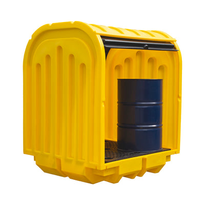 4 Drum Spill Pallet with Hard Cover - BP4HC ||To Hold 4 Drums