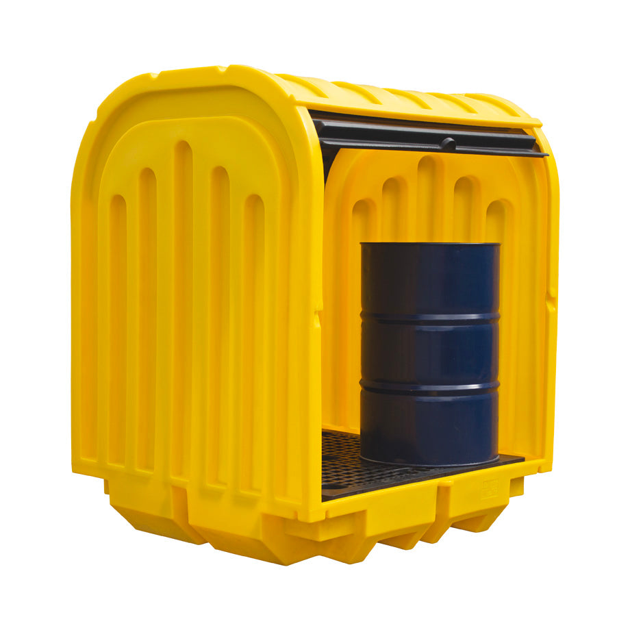 4 Drum Spill Pallet with Hard Cover - BP4HC ||To Hold 4 Drums