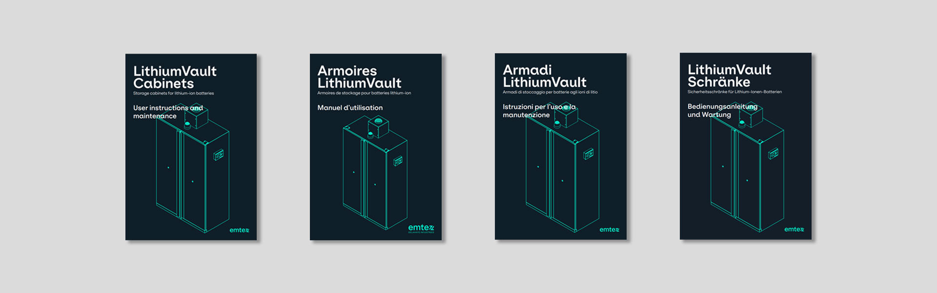 LithiumVault instruction manuals banner