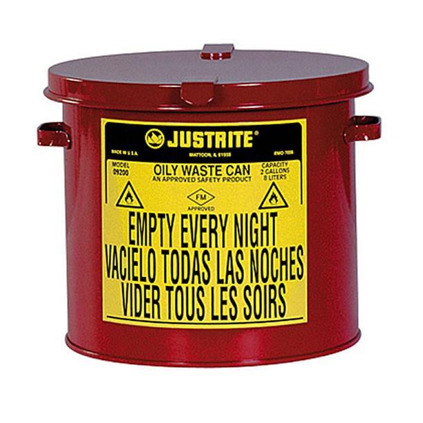 Justrite Oily Waste Can