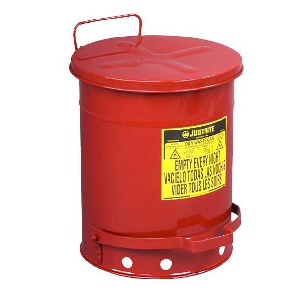 Justrite Oil Waste Can