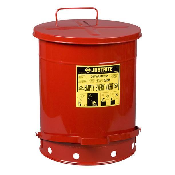 Justrite Oil Waste Can