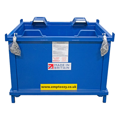 Auto Dumping Container - ADC10L ||1.0m³ on Legs