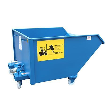 Auto Tipping Skip (1.1m³ on Castors) – Emtez